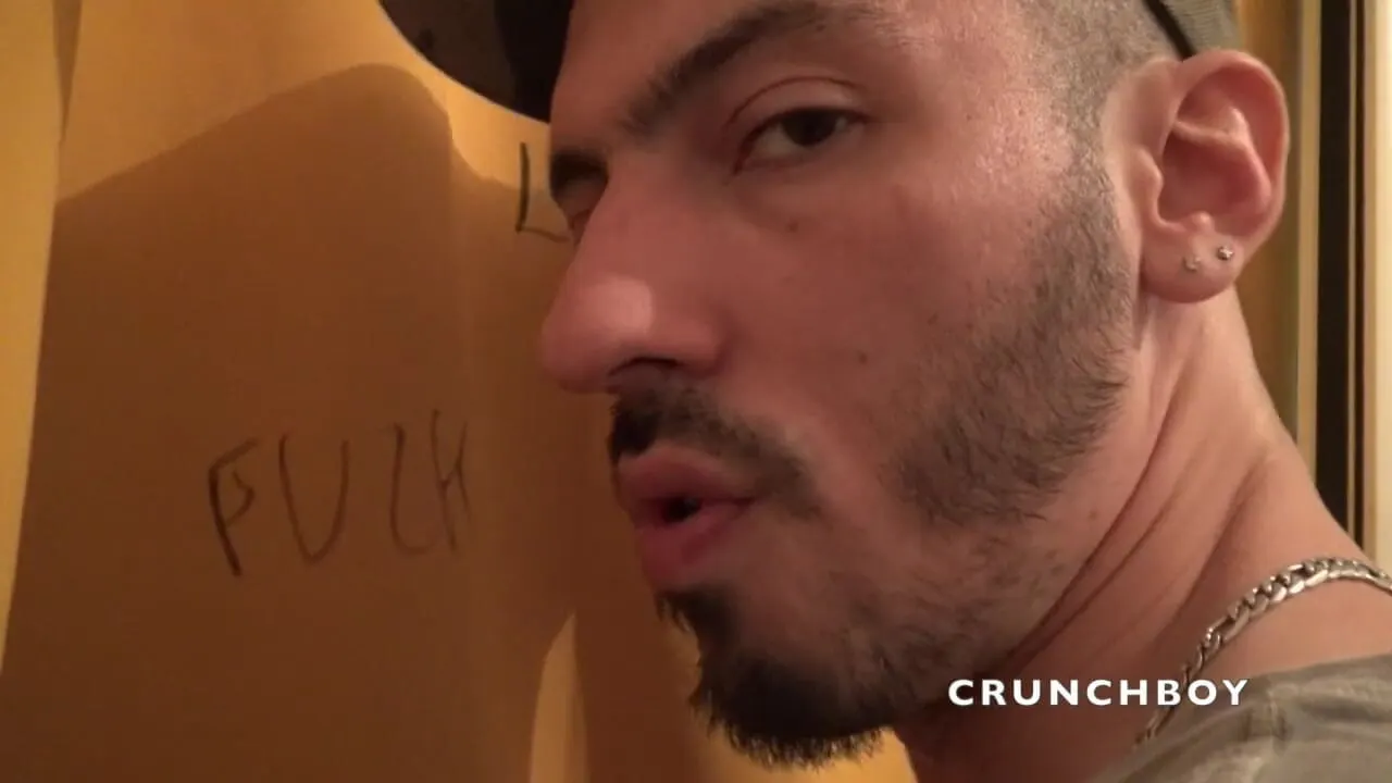 Fucked barebakc in jockstrpa by straight boy