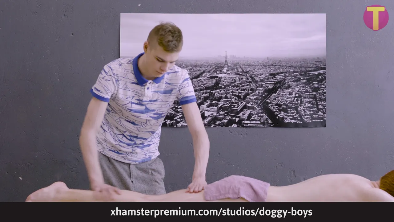 Bareback Boy Delivers Expert Massage