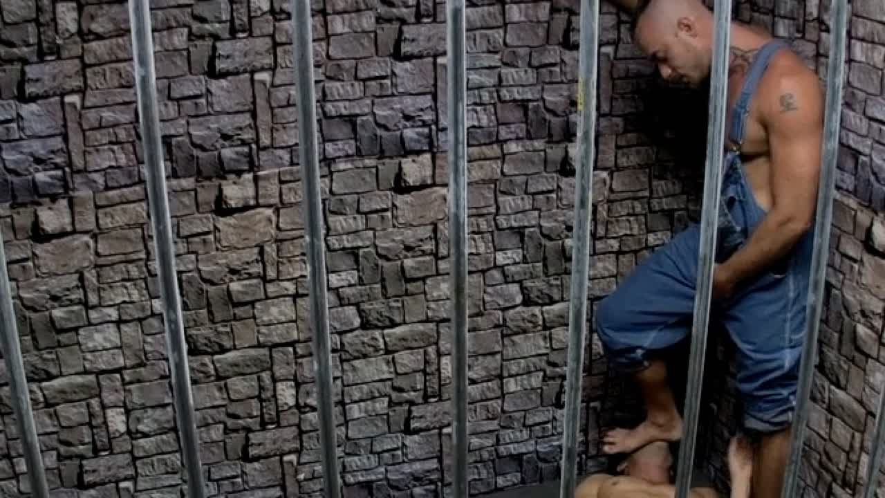 Man Foot Prison