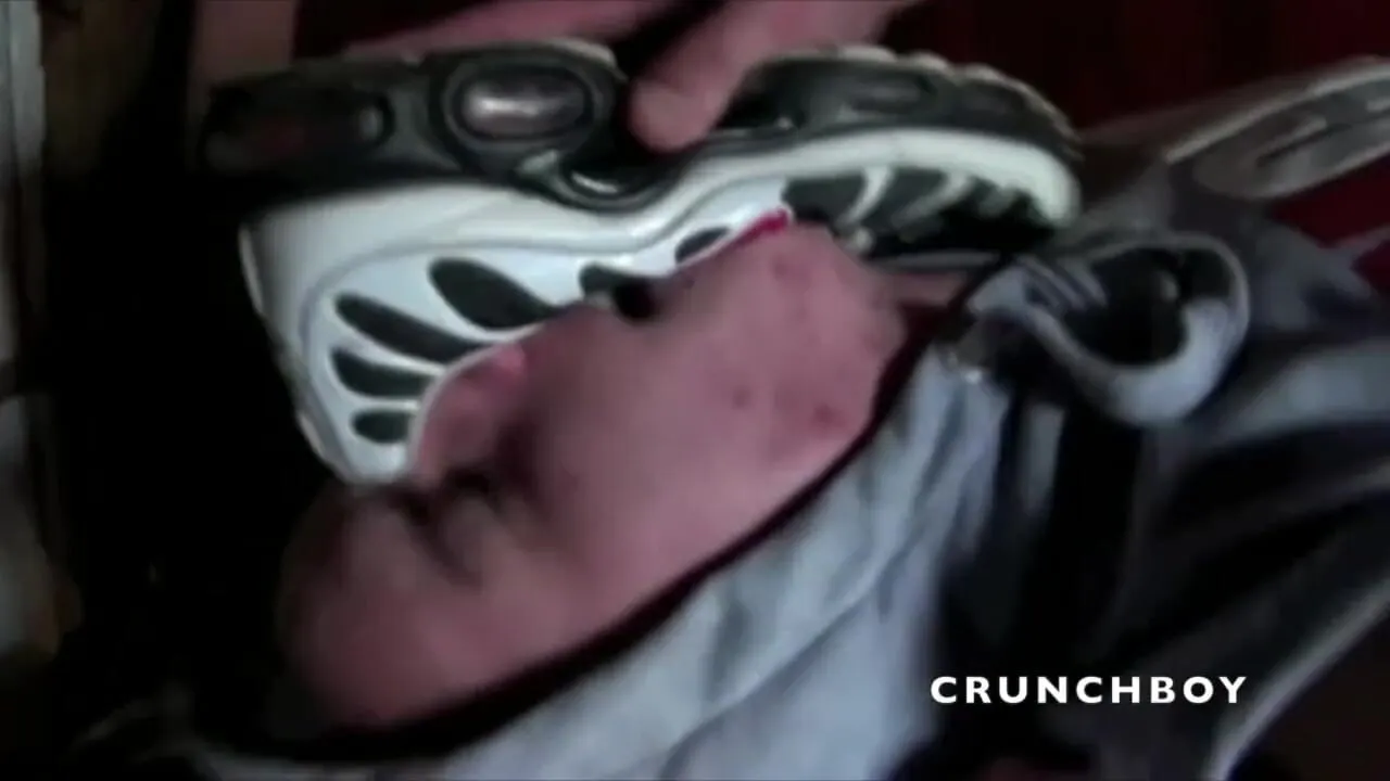 Slut subissed in sneaker by top master sneakerboy