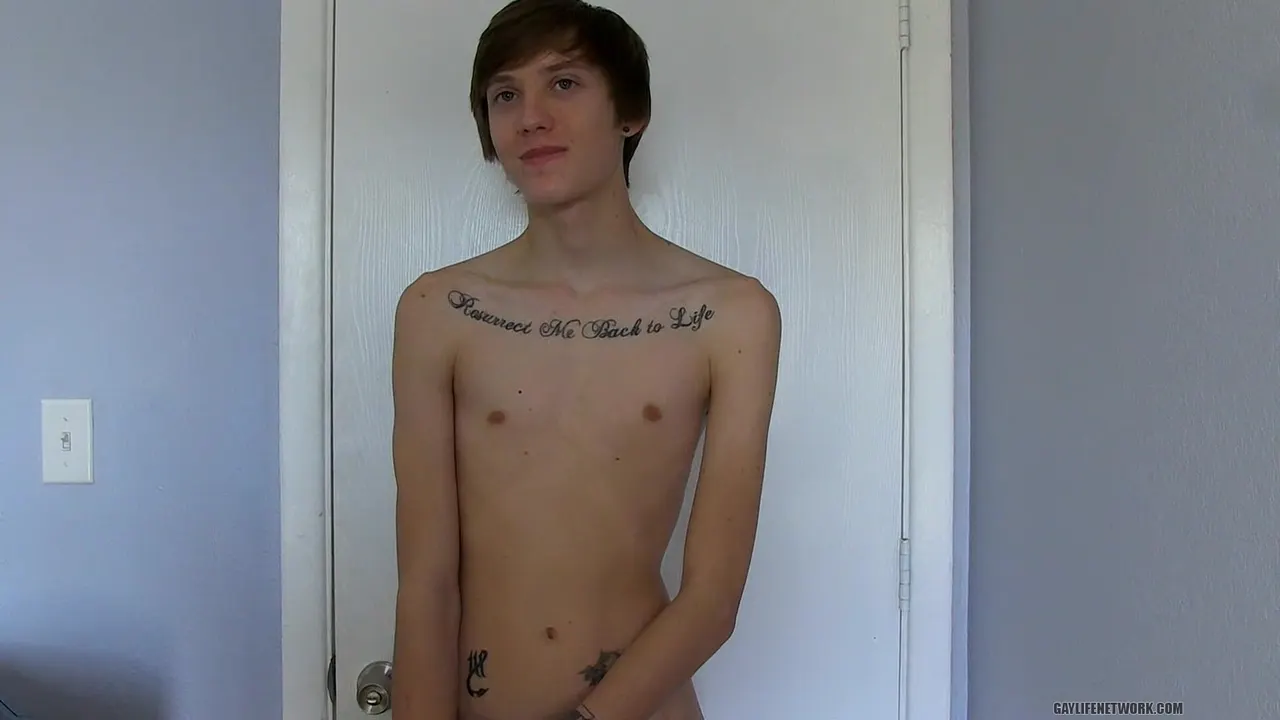 Interviewing New Twink Boy Nick