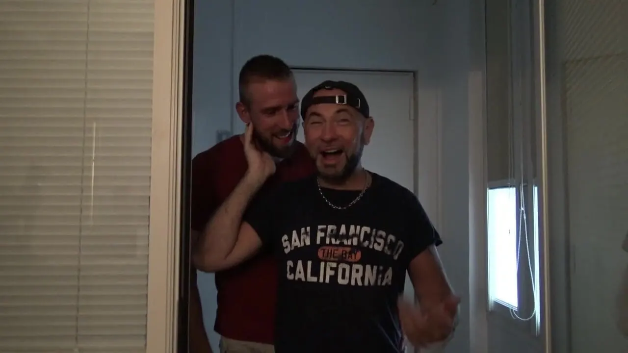 Jess fucked bareback by Hurricane straight boy curious in Paris