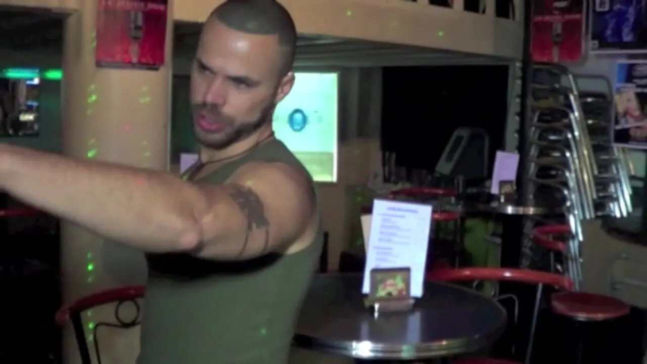 Sexy boy fucked by older Latino muscle